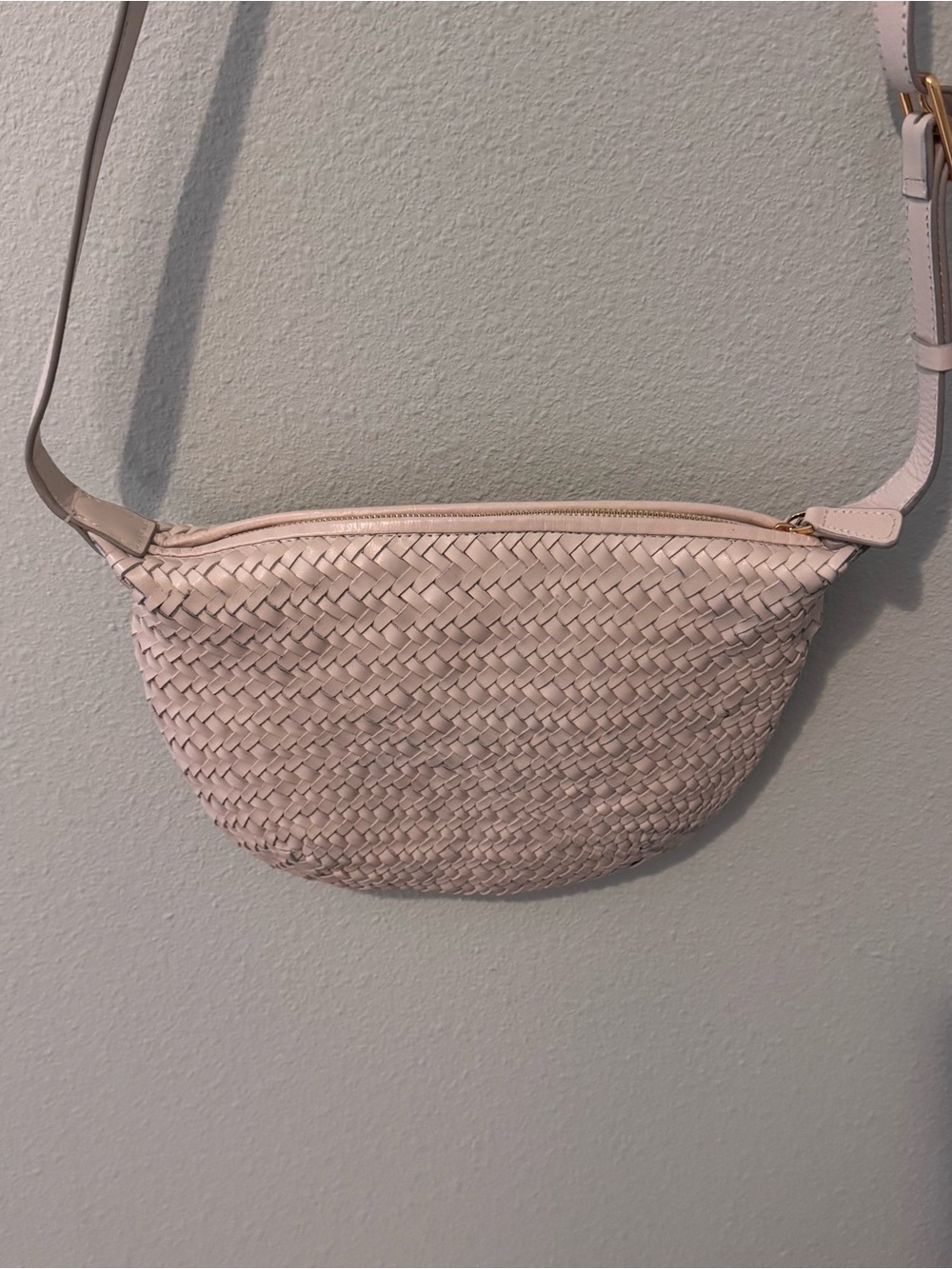 Madewell White Woven Crossbody Bag - Picture 3 of 4